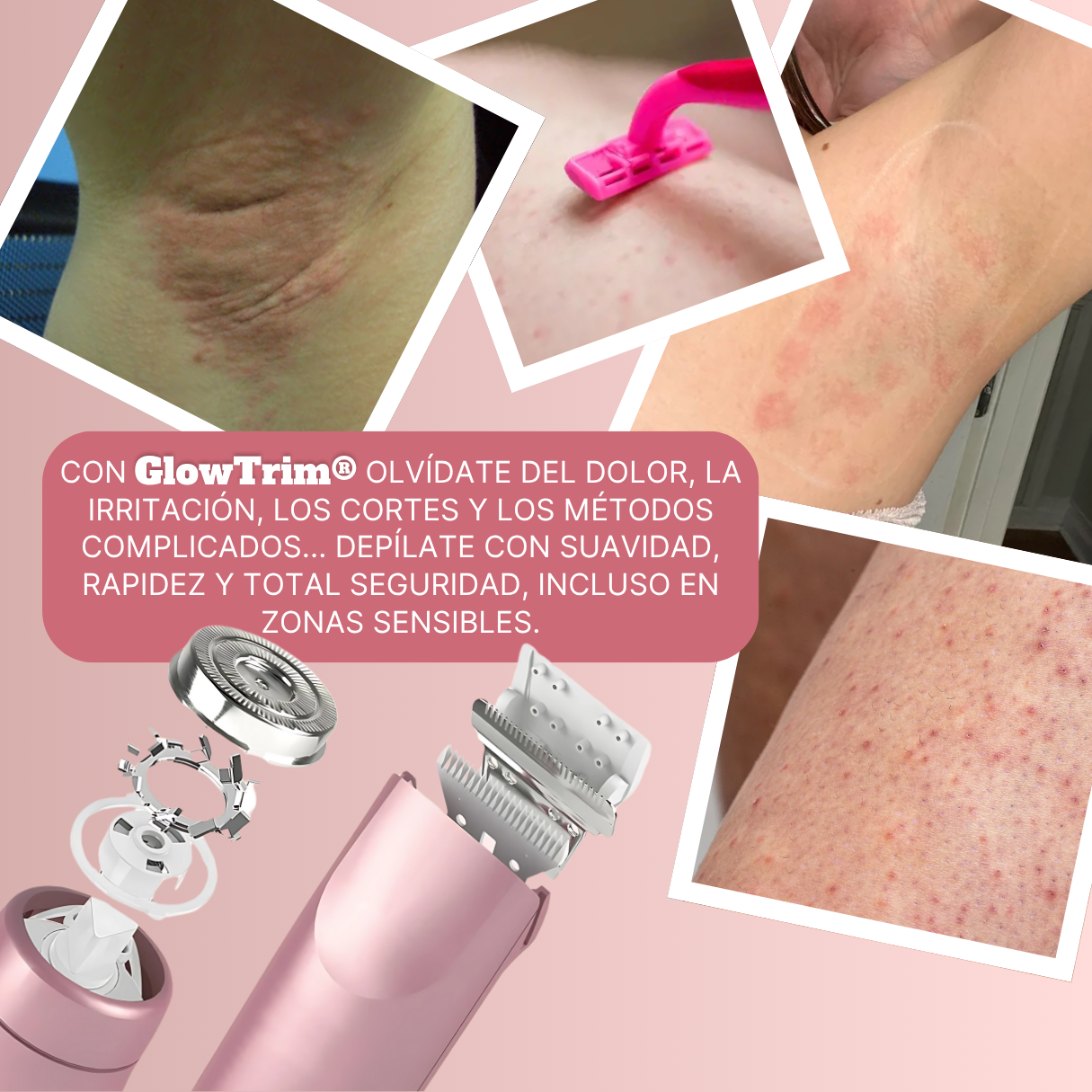 Depiladora Shaver 2 en 1 despidete de dolores