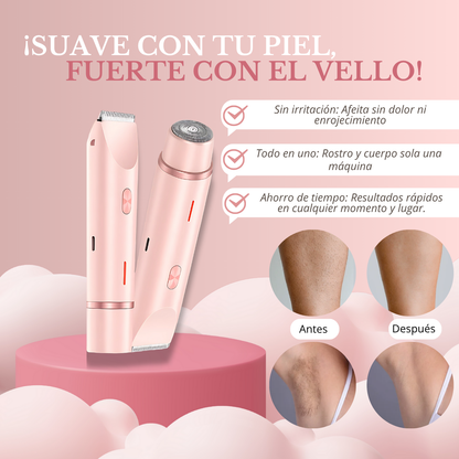 Depiladora Shaver 2 en 1 despidete de dolores