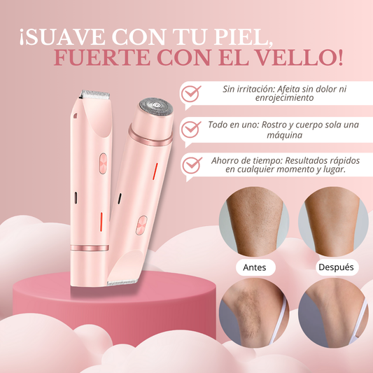 Depiladora Shaver 2 en 1 despidete de dolores
